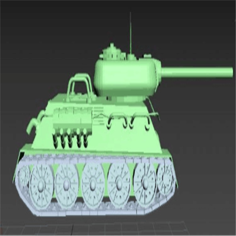 晴隆充气军用坦克模型